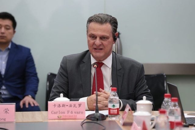 China, Fávaro, carne