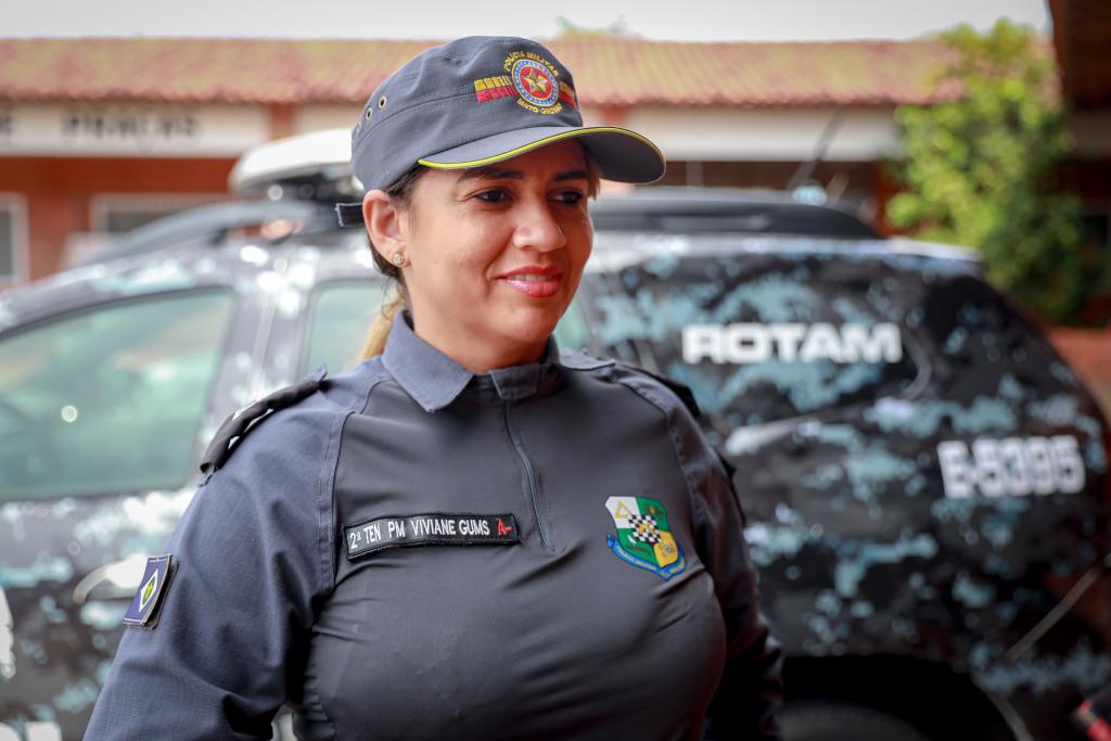 2º tenente da PM Viviane Gums