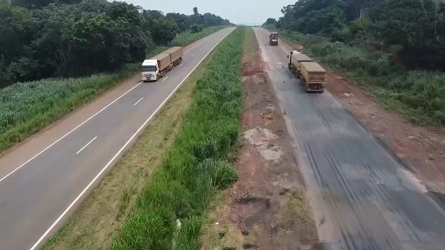 BR-163 buracos foto pedro silvestre canal rural mato grosso3