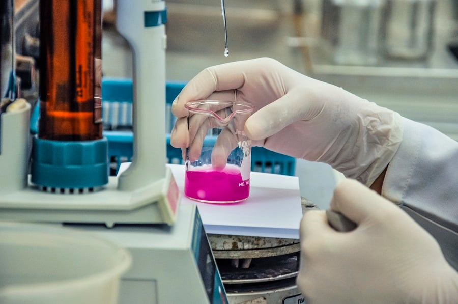 Laboratório de microbiologia de solos da Embrapa Cerrados