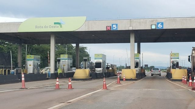 Pedágio BR-163 Rota Cuiabá foto Viviane Petroli Canal Rural Mato Grosso