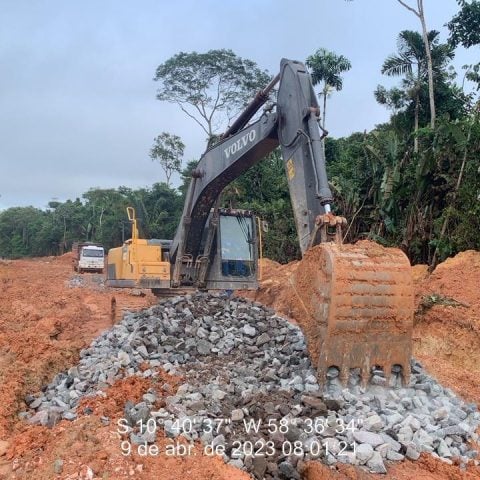 Governo de Mato Grosso segue trabalhos na MT-170 para garantir trafegabilidade