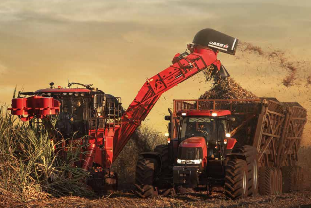 Colhedora de cana Austoft 9990 dual row