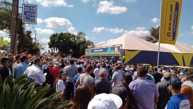 tumulto Agrishow Bolsonaro