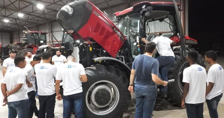 senai-mt capacitação máquinas agrícolas