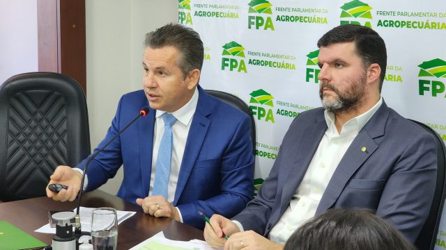 Mauro Mendes na FPA reunião sobre reforma tributária